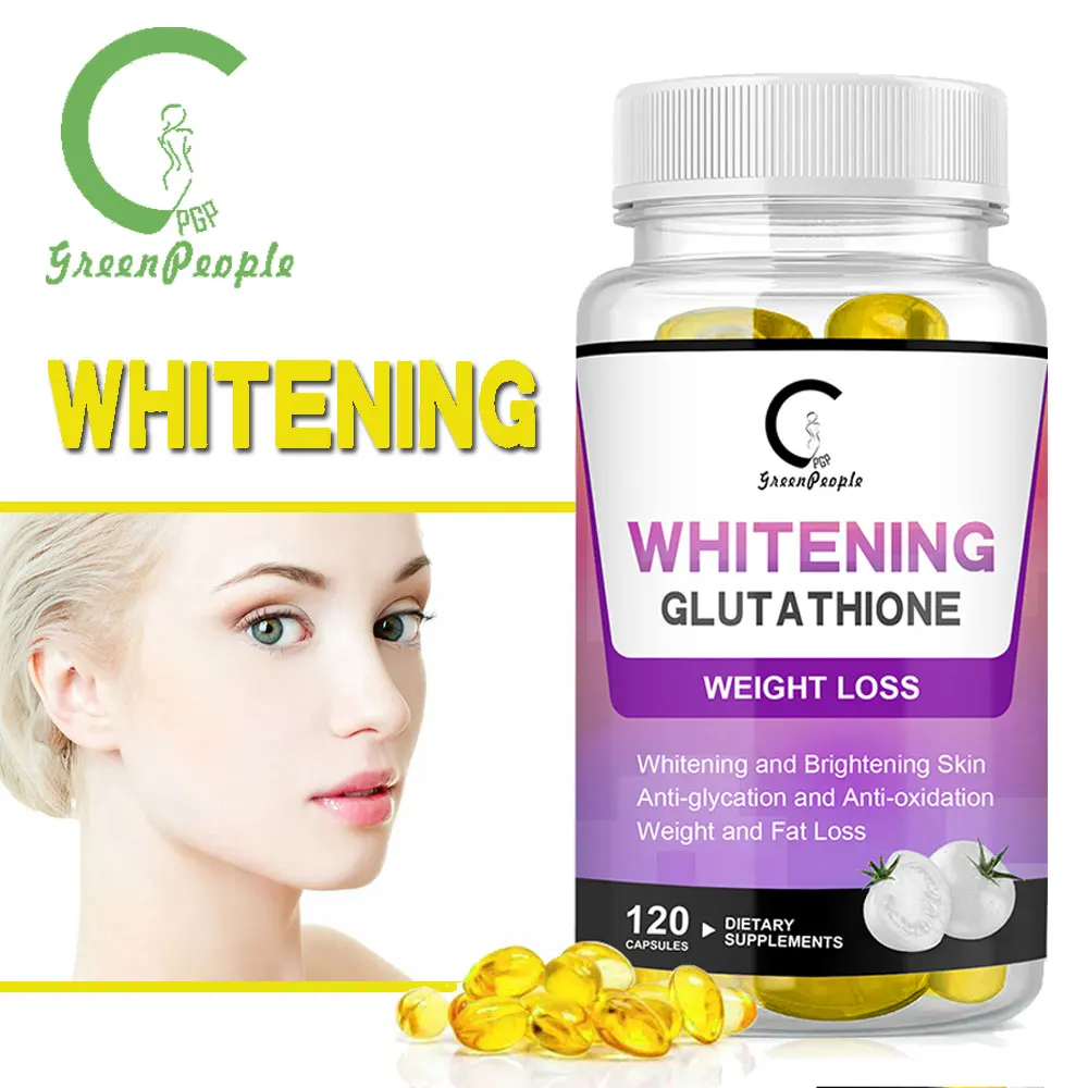 GPGP GreenPeople White Tomato Glutathione Brightening Capsule Dull Skin Nutrition Supplementer Skin Cell repair Capsule