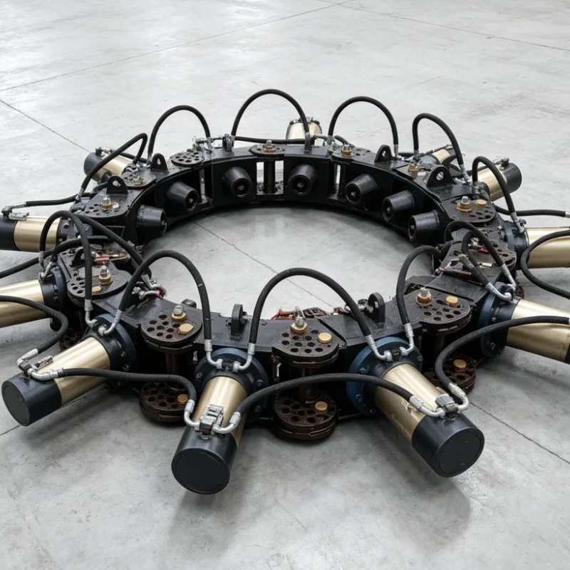 High Efficiency Hydraulic Pile Breaker – Round Concrete Pile Head Cutter Machine for Foundation Projects