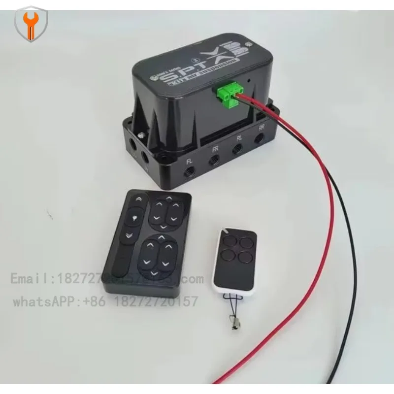 Wireless Controller Vu4 Accuair Suspension Valve 12vdc 1/4npt 3/8npt 4 Angle Solenoid Unit Manifold Valve