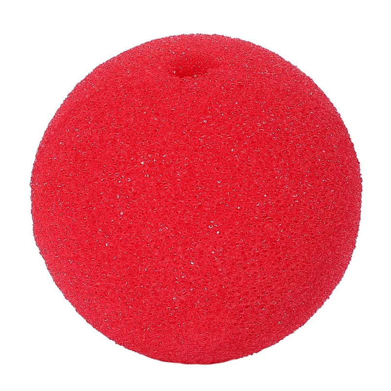 

B21B 40Pcs Adorable Red Ball Sponge Clown Nose For Party Wedding Decoration Christmas Halloween Costume Magic Dress