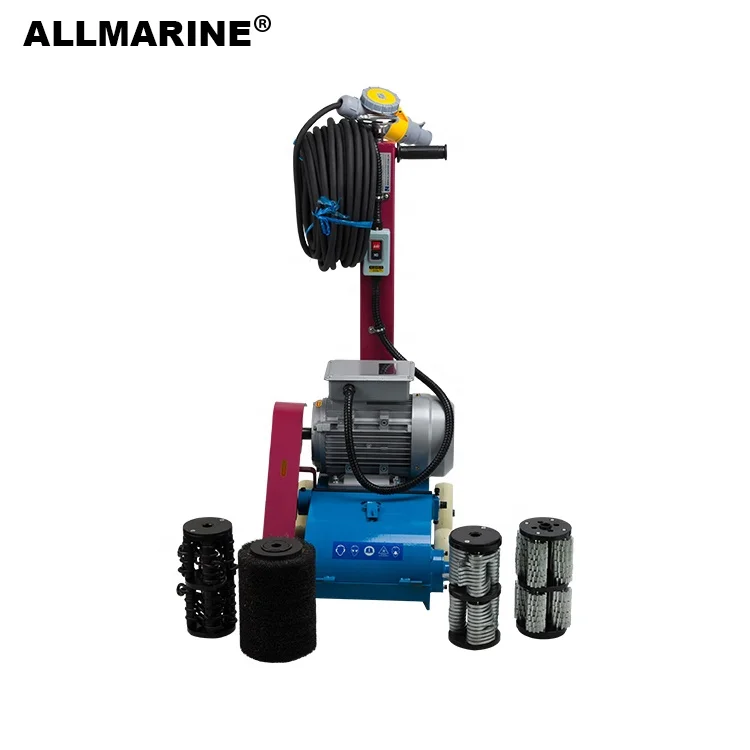 ALLMARINE Industrial Electric Brushless Motor Scaling Machine KC120 200mm Working Width 2.2KW 110V/220V/440V