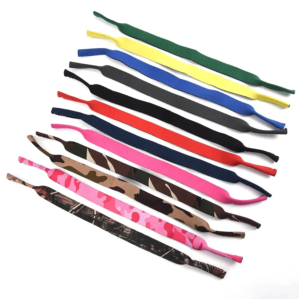 12Colors Floating Glasses Sunglasses Stretchy Band Strap Belt Cord Holder Neoprene Sunglasses Eyeglass Band Floater Cord 42*2cm