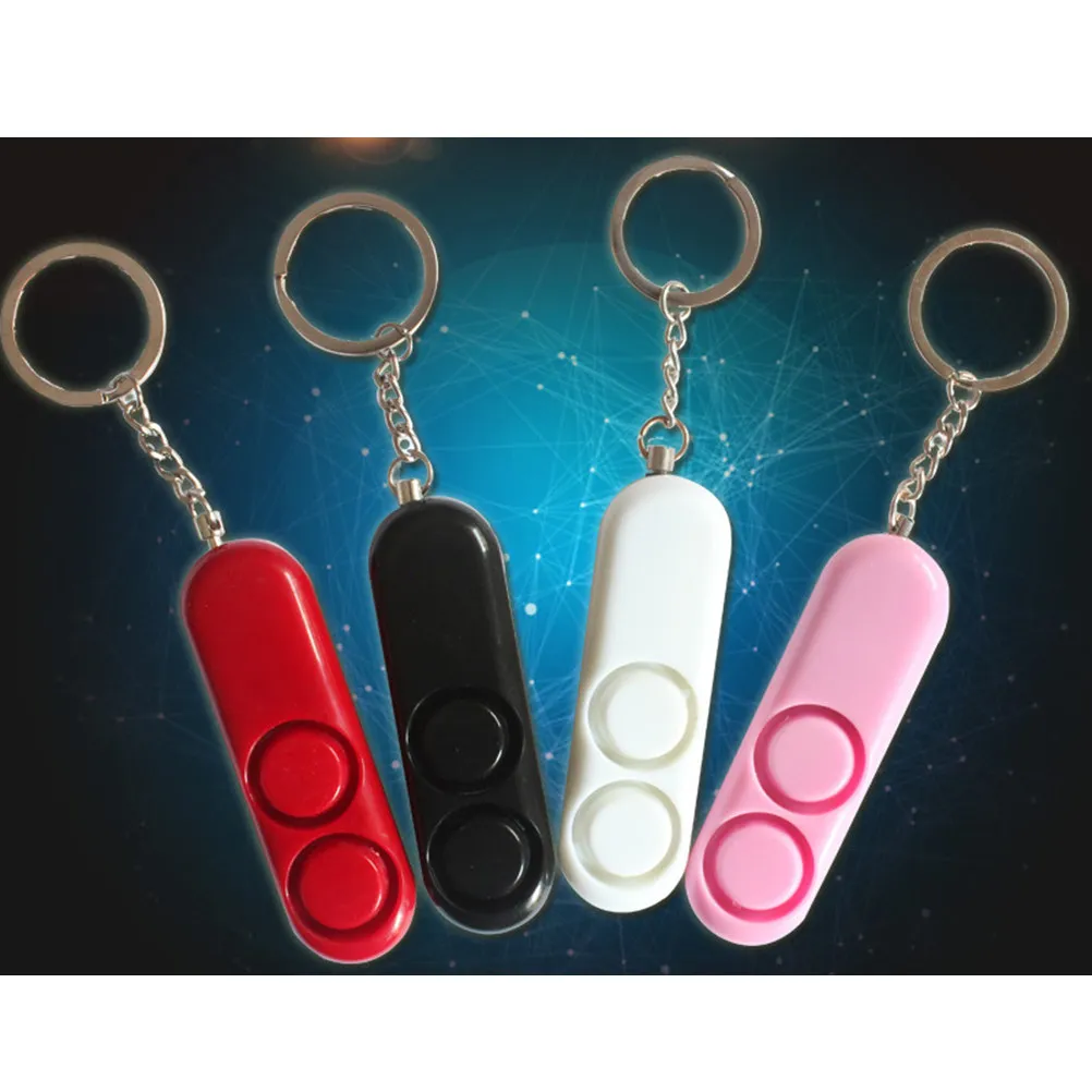 120dB Emergency Personal Alarm Keychain Dual Alert Safety Device for Women Kids Seniors Travel Hiking Jogging