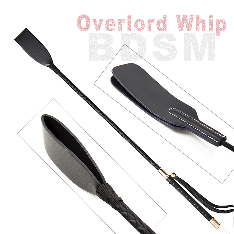 Adult Game Role Play Spanking Paddle Bdsm Whip Slave Flogger Horse Lash Sex Toys For Women Fox Tail Anal Plug Exotic Accessories