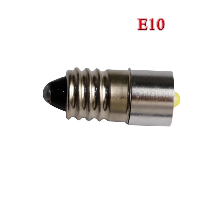 10pcs 6V to 24V P13.5S Flashlight LED Bulb 3535 130MA 1.56W E10 BA9S T4W led Maglite Work Lights Flashlight Torches Bulb view 5