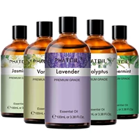 PHATOIL 100ml Eucalyptus Essential Oil For Skin Lavender Vanilla Jasmine Lemon Bergamot Aroma Oil for Aromatherapy Candle Making 1