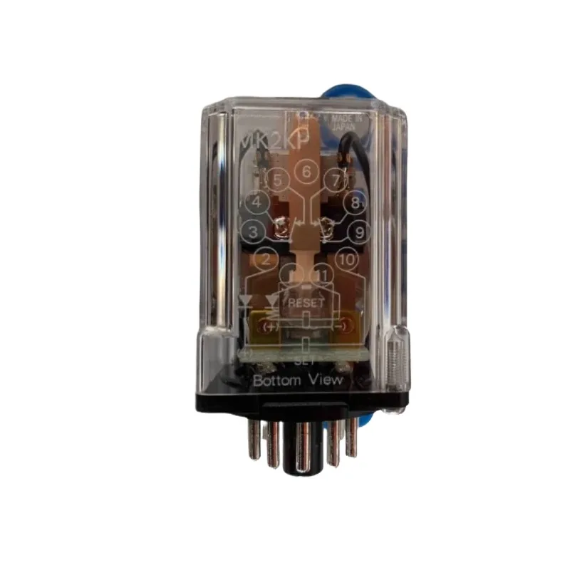 Brand new original dual coil relay with 2 open and 2 closed MK2KP 220V AC110