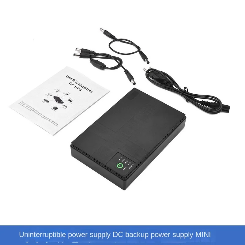 Uninterruptible Power Supply For DC5V, 9V, 12V ,24V Mini UPS Battery Backup 10400mAh Capacity For Router Monitor Camera