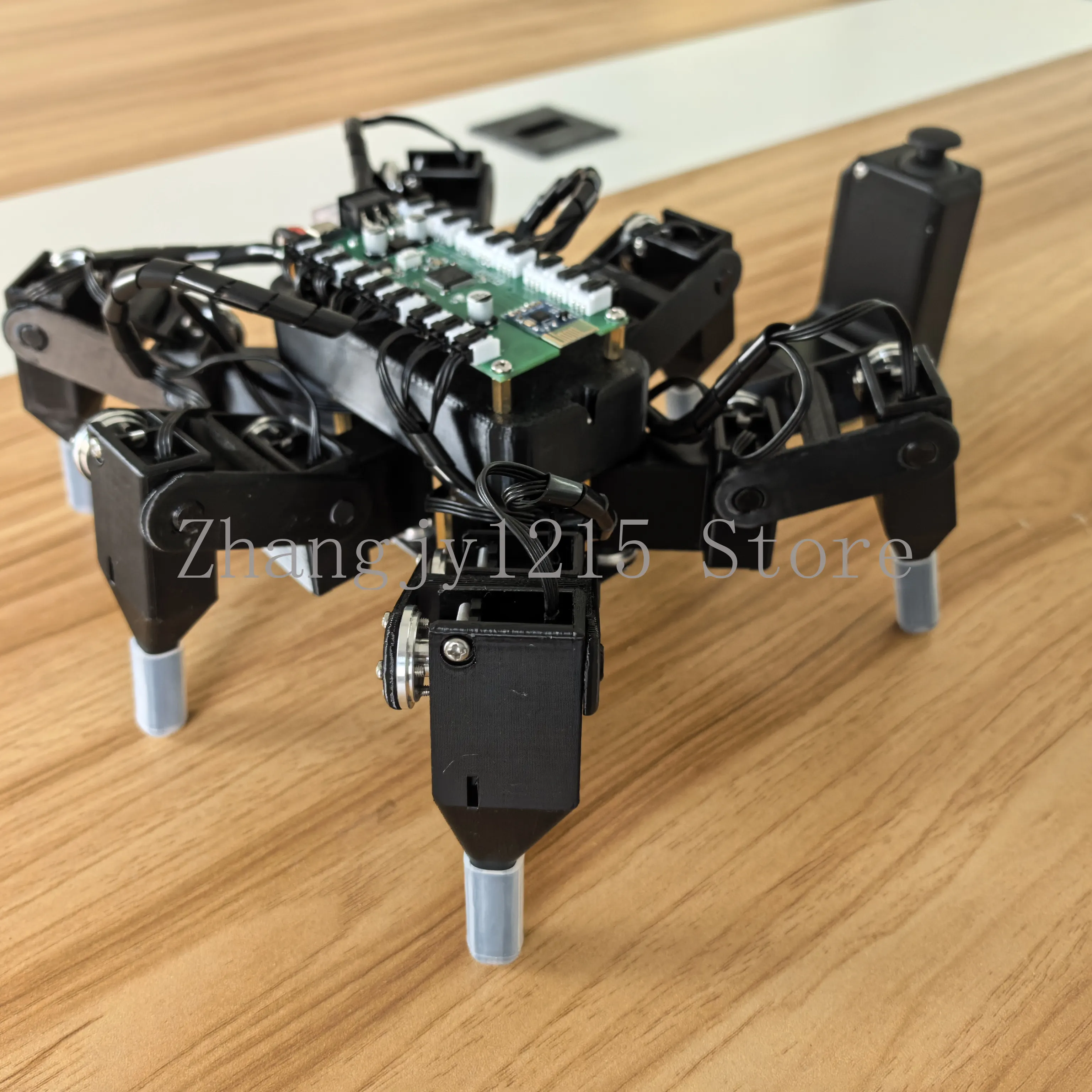 

Bionic adaptive hexapod spider robot, programming maker electronics building block microcontroller Kechuang DIY kit