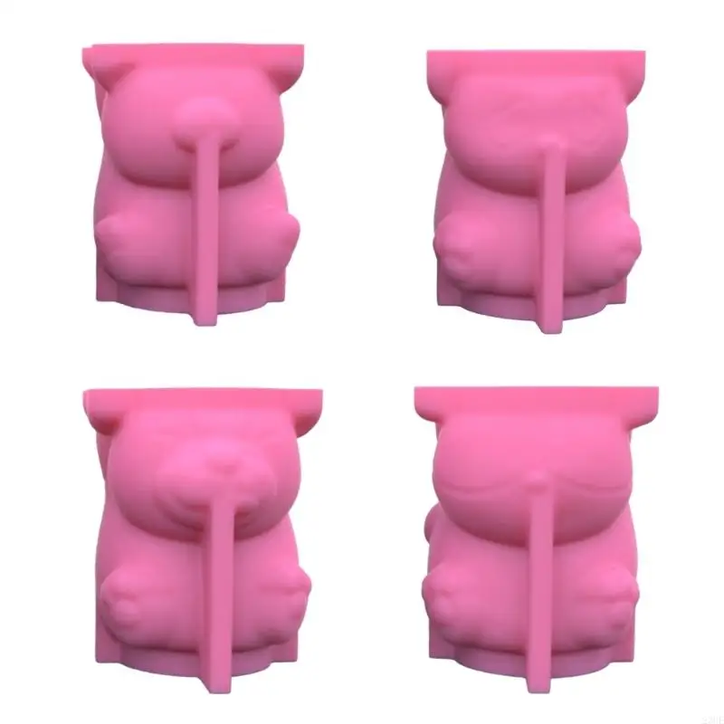 

23GE Animal Succulent Pot Mold for DIY Concrete Flower Pots Resin Mold DIY Craft