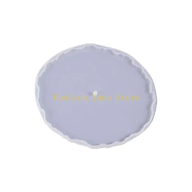 N5KA Handmade Tray Resin Mold Desktop Decoration Crystal Mold Silicone Mold