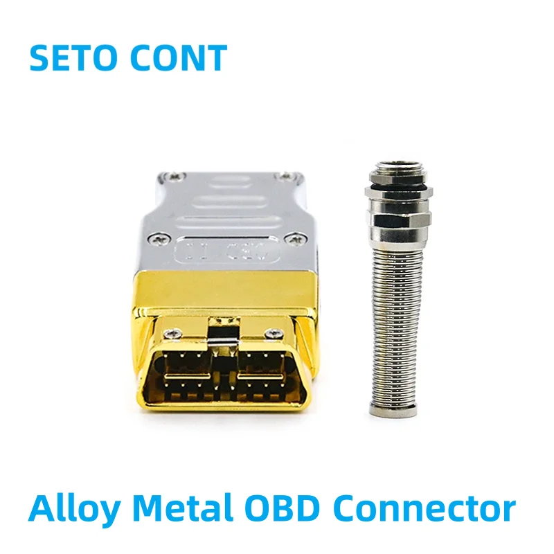 

J1962 Metal OBD Plug Alloy Assembled 16 Pin OBD2 Male Connector OBD Tool for Automotive Diagnostic Testing System from SETOCONT