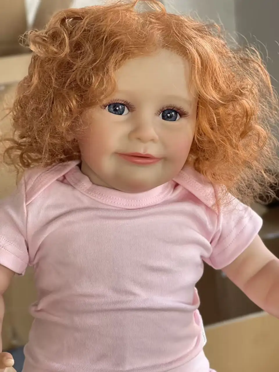 

22" Zoe Reborn Toddler Baby Doll Handmade Realistic Newborn Baby Girl Soft Cloth Body Real Looking Baby Dolls Same as Pictures