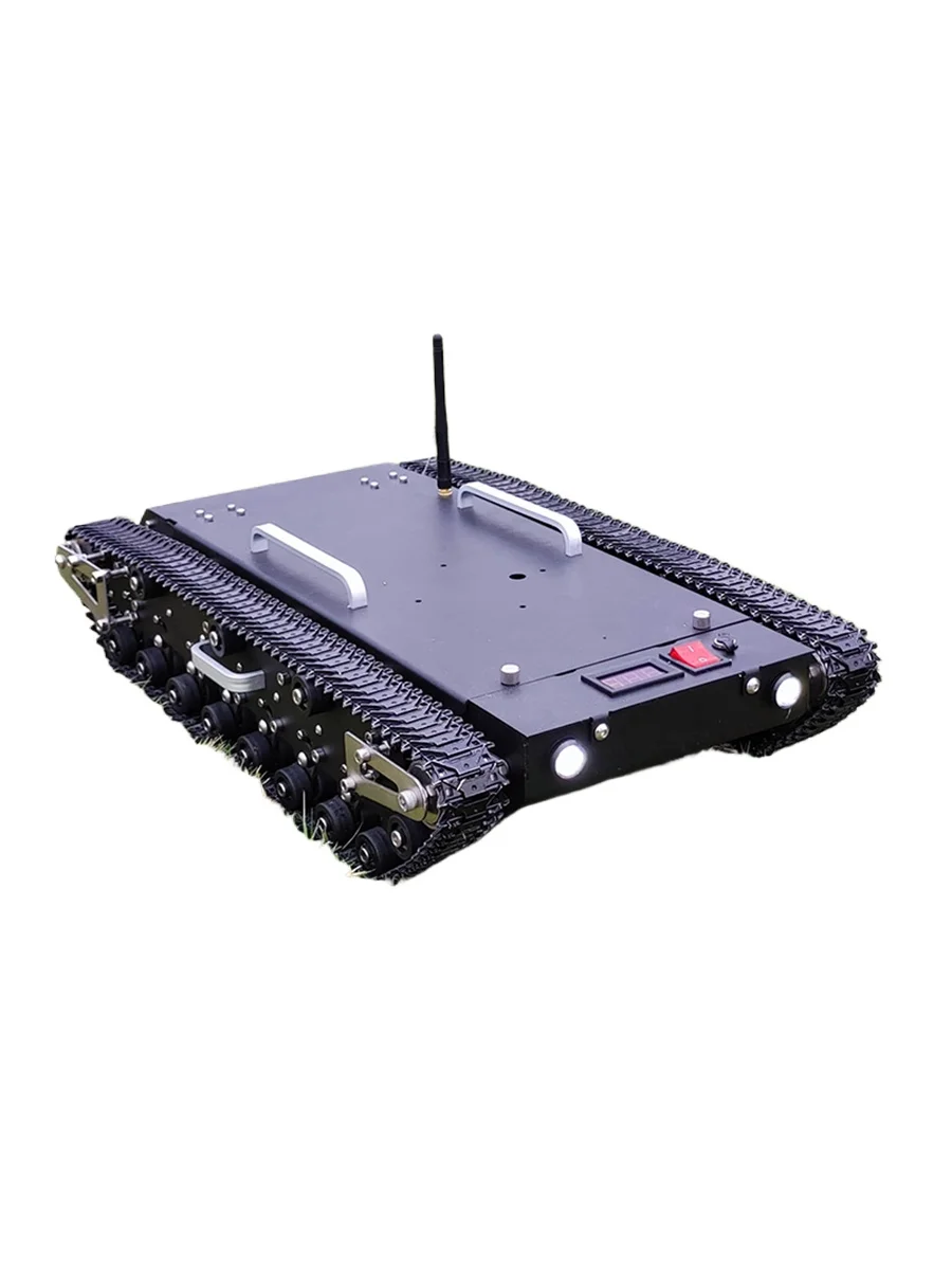 20KG Heavy-duty Tracked Intelligent Robot Car Chassis Kit, Metal Tracks, STM32 Tank Robot Tracked Chassis.