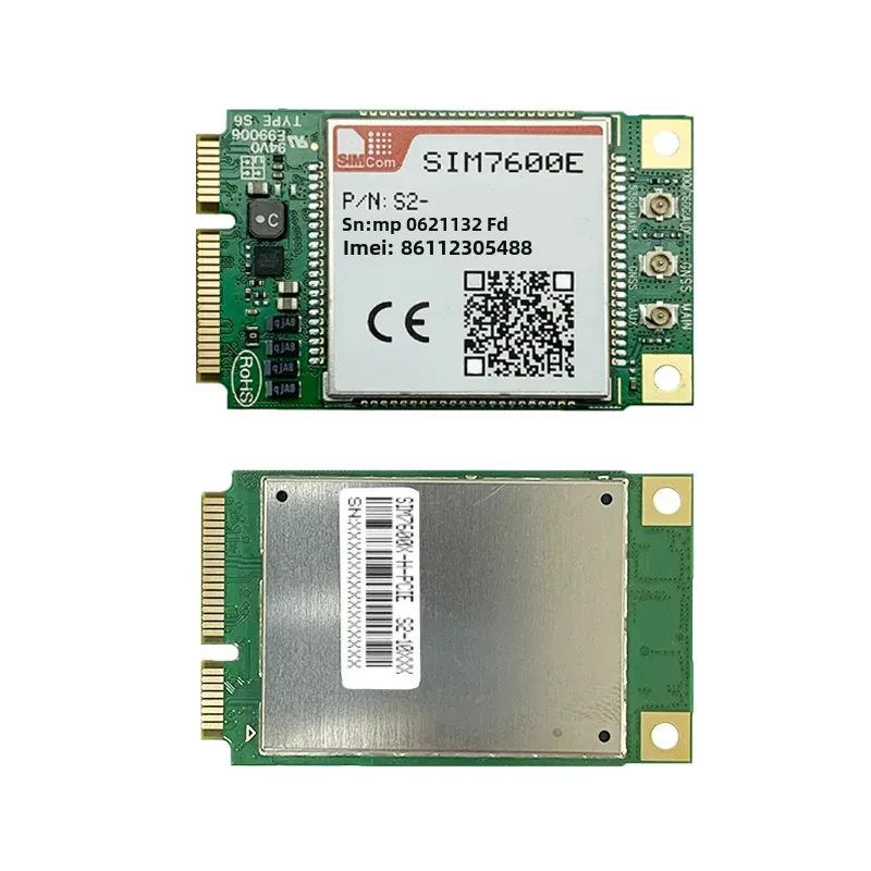 4G Tech SIM7600E PCIE/M.2/USB Dongle Core Board Kit d'installation TE-A 1pcs pour la Communication Sans Fil IoT