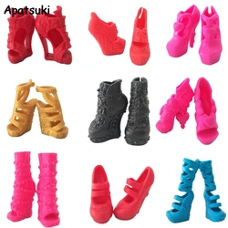 1pair Fashion Doll Shoes For Monster Dolls High-Heel Shoes Sandals For Ever After High 1/6 Demon Monster Doll Accessories
