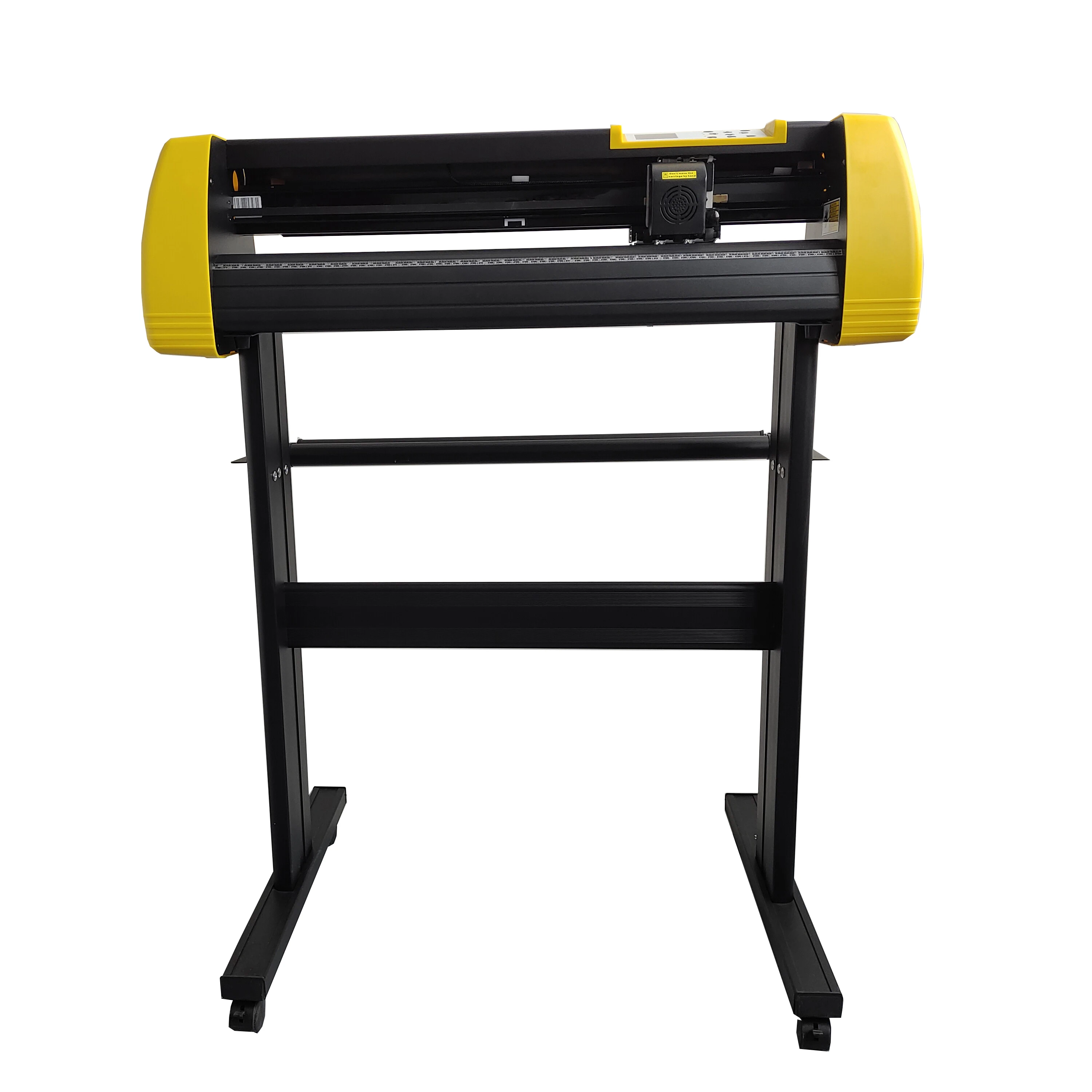 E-cu Advanced Camera Auto Contour Vinyl Cutting Plotter With Yellow Color Model KI-720CS