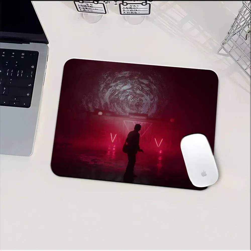 Game Alan Wake 2 Mousepad Small LockEdge Mouse Pad For Gamers Computer Desk Pad Rectangular Anti-slip Rubber