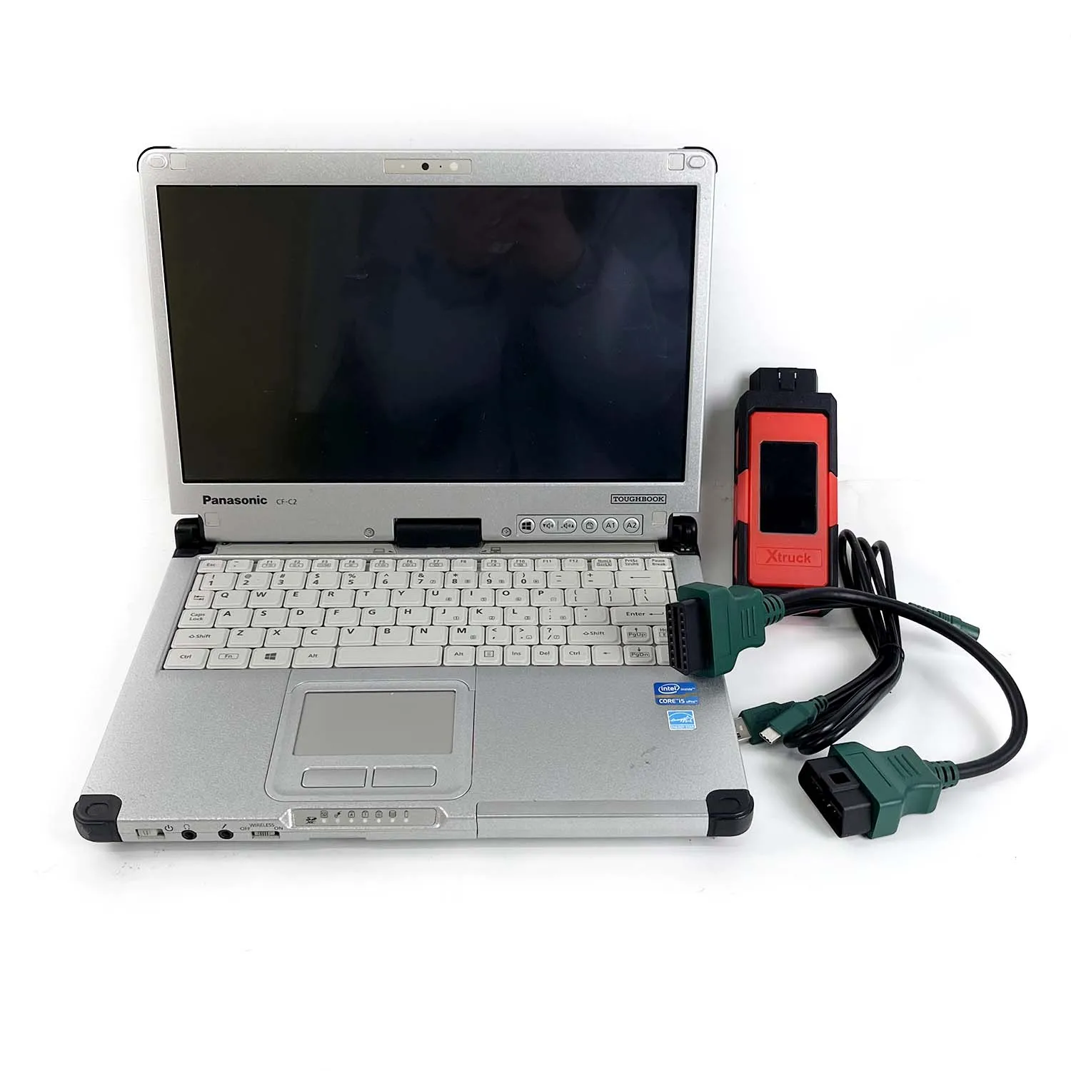 CFC2 +Xtruck X005 Plus Intelligent Diagnosis ECU Quick Flashing Post-processing Diagnosis Vehicle Ttype System Support Sinotruck