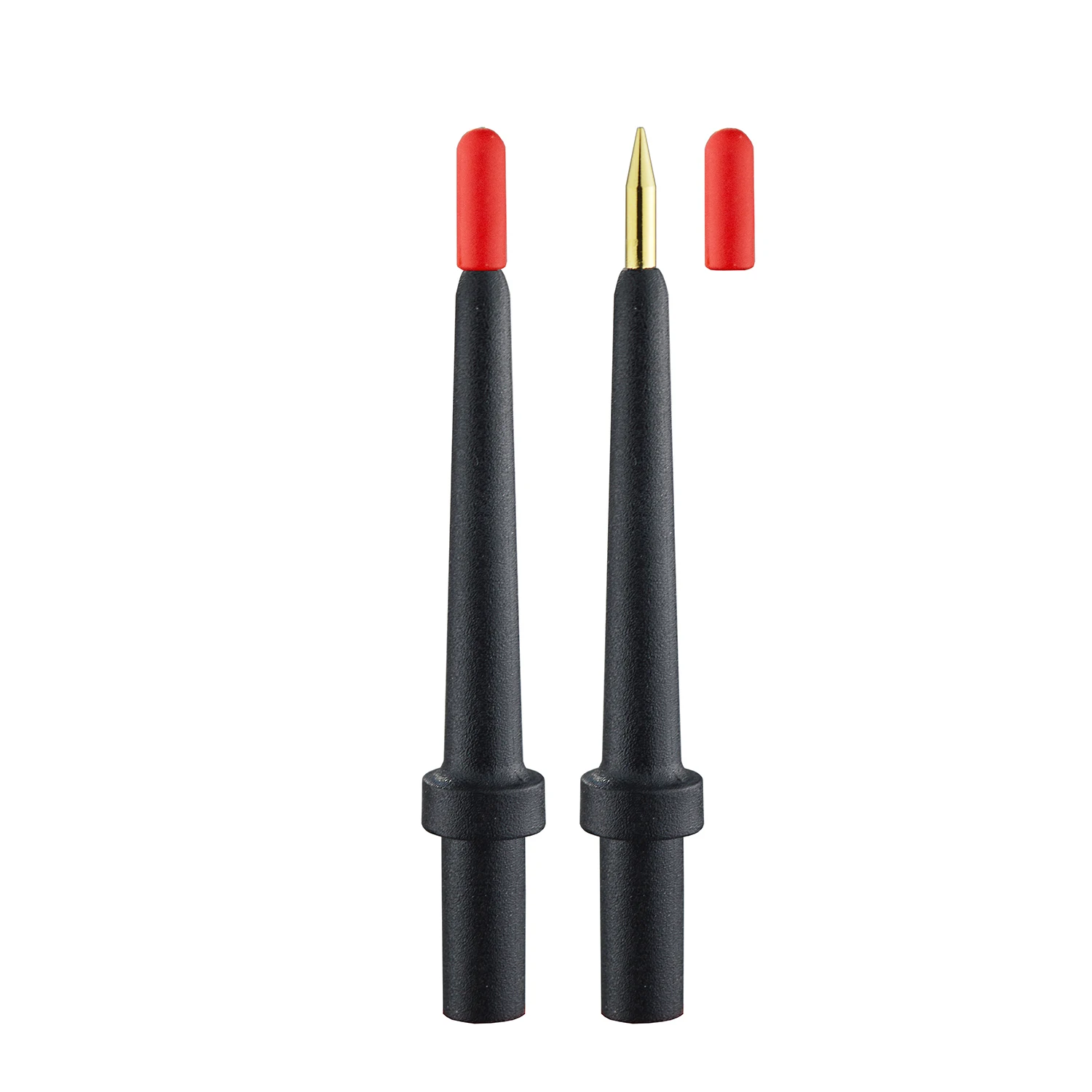 ZIBOO - 2Pk 4Mm Banana Jack 3 Ponta Preta (PPTK0024), Use para Autel Circuit Tester Power Circuit Probe