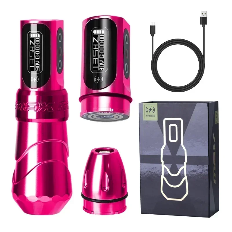 

FK Iron Flux Max New Style Popular Professional Wireless Rotary Tatoo Machine Pen for 3.5mm,4.0mm,4.6mm Stroke Art Home