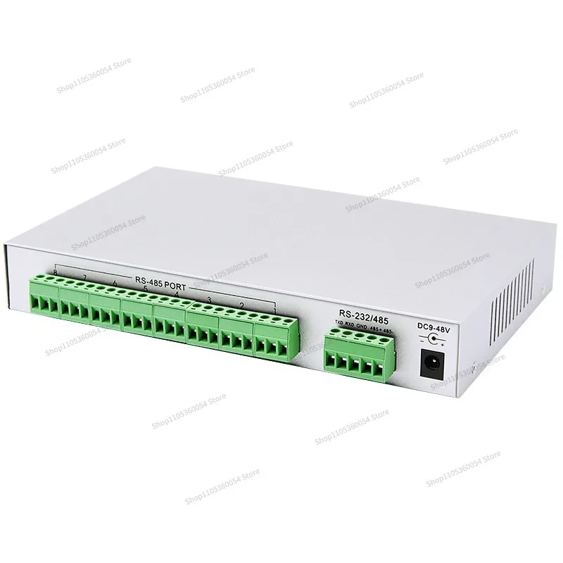 For 485 Hub 8 Ports 1 Channel Rs232/485 To 8 Channels 485 Industrial HUB Converter UT-1208