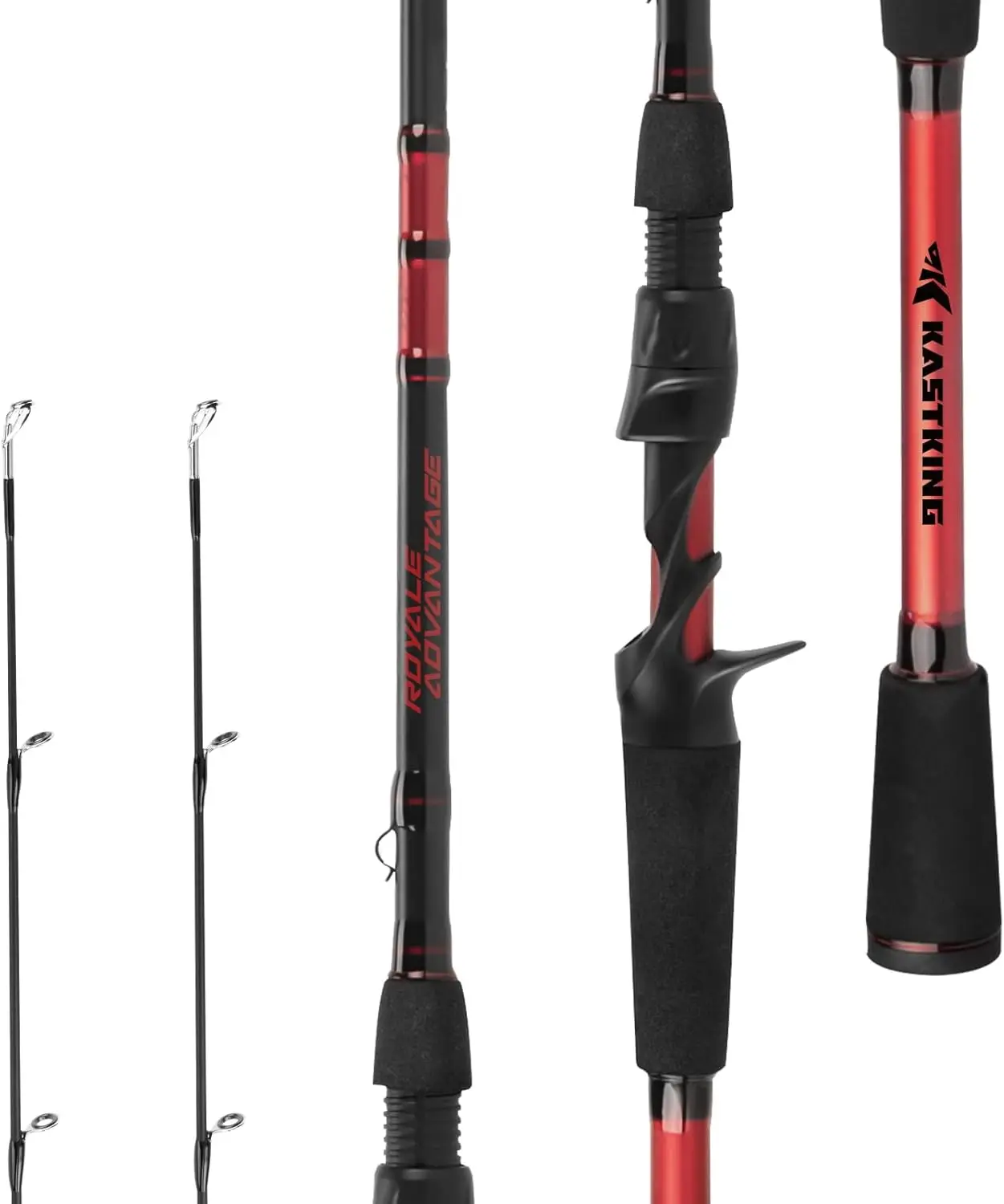 

Premium 2-Piece Fishing Rods with Extra Tip, IM6 Graphite Blanks, Sensitive & Durable, Comfortable EVA Handle, 17 Options