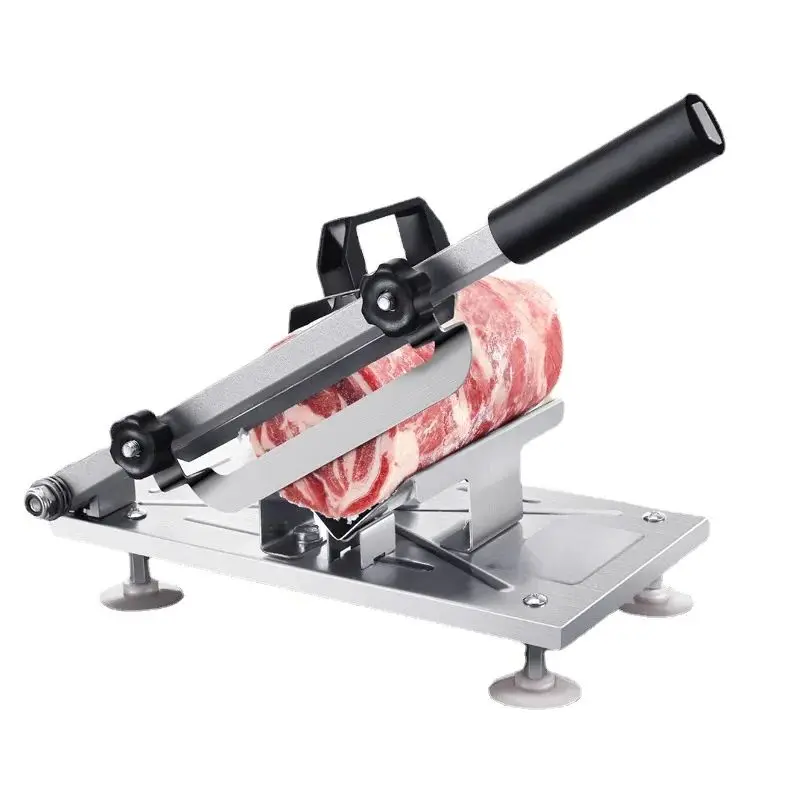 Meat Slicing Machine Alloy Stainless Steel Household Manual Thickness Adjustable Meat and Vegetables Slicer Kitchen Tools Gadget