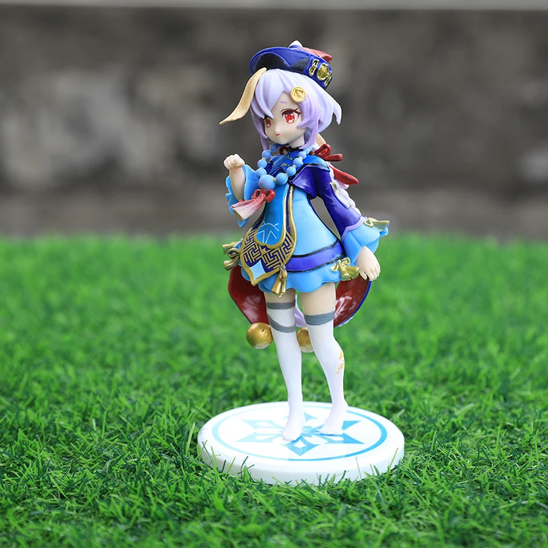 19CM Genshin Impact Qiqi Anime Figur PVC Action Figur Modell Skulptur Handgefertigte Desktop-Dekoration Kinder Geschenke