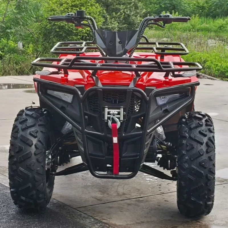 High Quality 10000W Automatic 4WD Adult Large and Powerful Horsepower Electric ATV Quad Bike with Four Disc Brake and 75-100Km/h