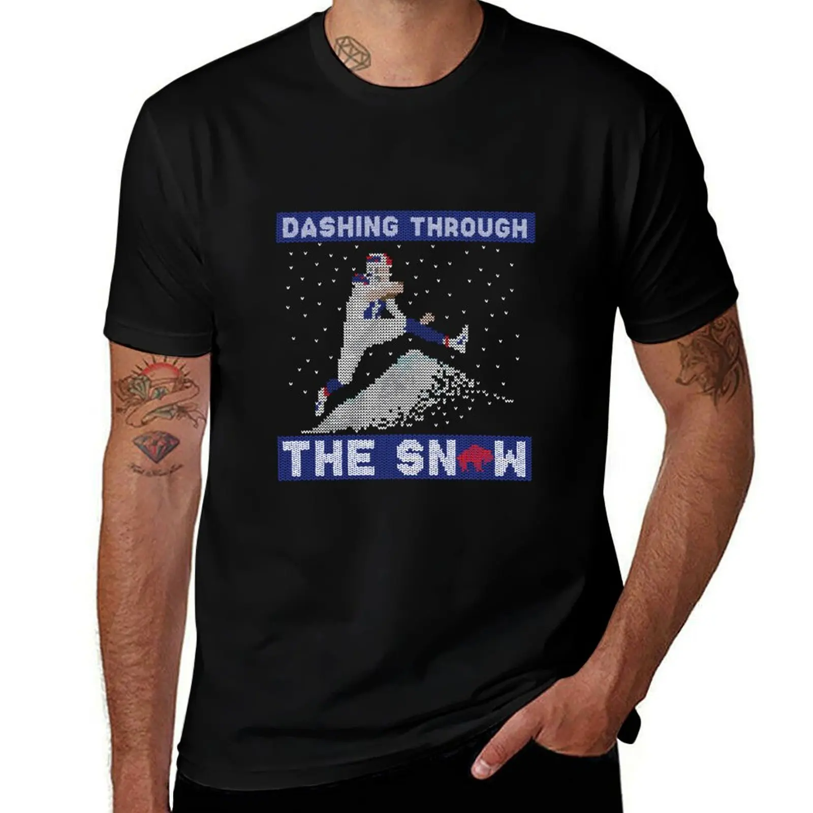 

Dashing Through the Snow T-Shirt plus sizes shirts graphic tees luxury t-shirt cute tops compression shirt men