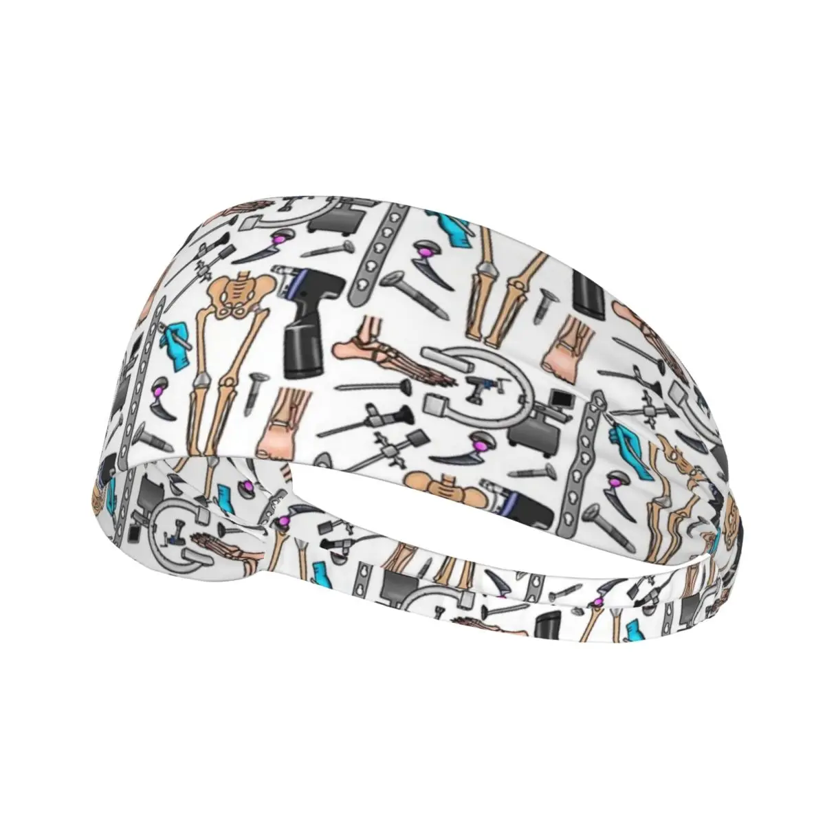 

Orthopaedics, Traumatology Men Women Headband Wicking Moisture Sports Sweatband for Gym Yoga Running