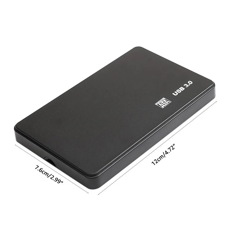 2.5 بوصة HDD للحالة المنفذ التسلسلي III إلى USB محرك الأقراص الثابتة العلبة