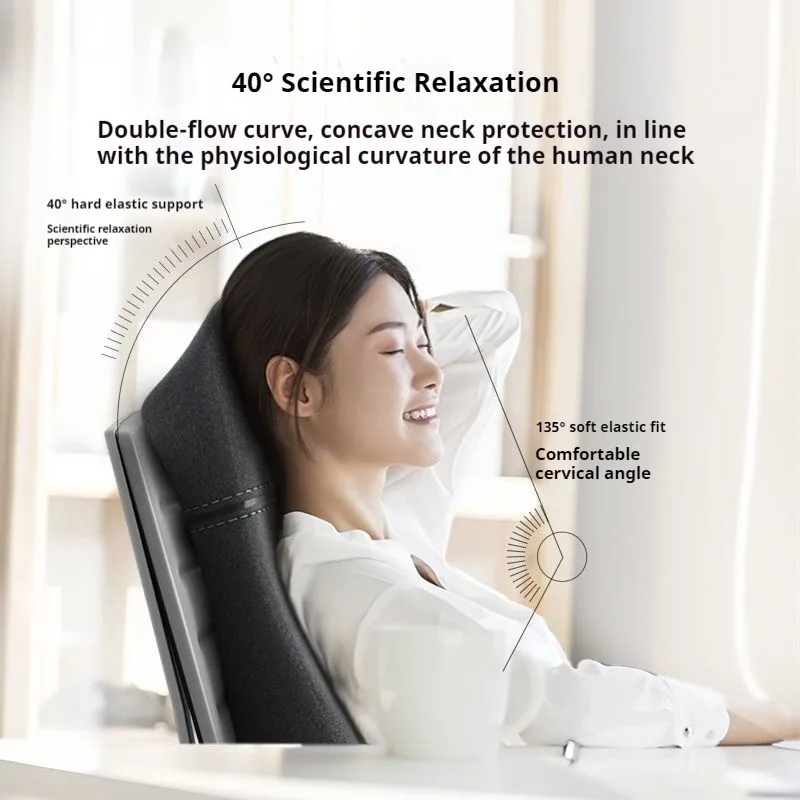 High Waist Protective Pad, Office Reclining Pillow, Seat Backrest Cushion, Chair Long Waist Cushion, and Long Seated Nap Device