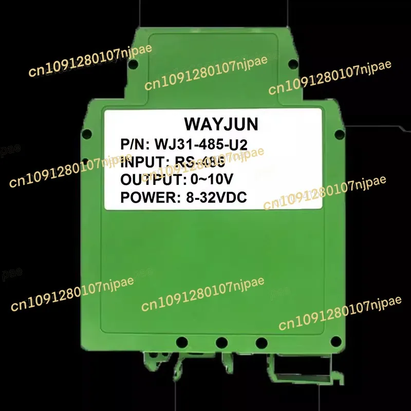 

485 to 4-20mA Conditioning Module RS232 Remote I/O Module 0-10v Current Voltage Signal Electronic Scale Wj31