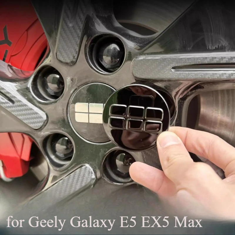 

Колпаки на колесные диски для Geely Galaxy E5 EX5 Max 15 дюймов, универсальные заменяемые колпаки с металлическим декоративным значком-наклейкой