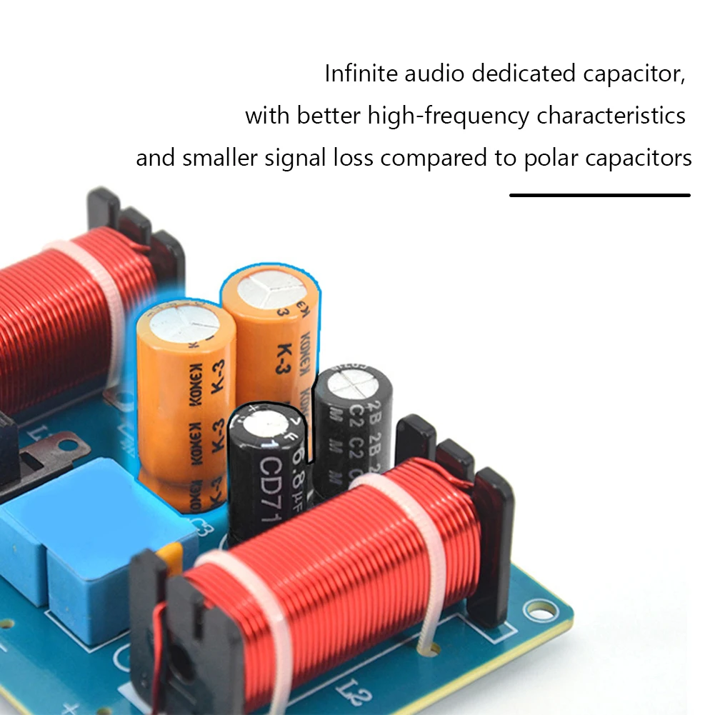 Divisor de alto-falante de estante, 150w, crossover, agudos, médios, graves, 3 maneiras, filtro de alto-falante, crossover 50hz-20khz, sistemas de áudio doméstico diy