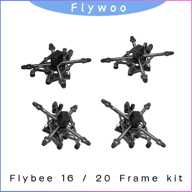 

Комплект рамы для дрона Flybee 16 20, совместимый с DJI O3 O4 Walksnail HDZero Whoop 1S 2S Tiny Whoop Build