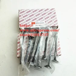 16PCS/SET Engine Intake Valve & Exhaust Valve For Chery Tiggo 2 Fulwin 2/Celer  A5 Fora E3 Bonus 3 477/D4G15B Engine