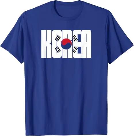 Patriotisches koreanisches Südkorea-T-Shirt, Flagge von Südkorea, koreanische Sportspiele, Sporttrikot, Fußball-Grafik-T-Shirt, Fußballkleidung – Detail 14