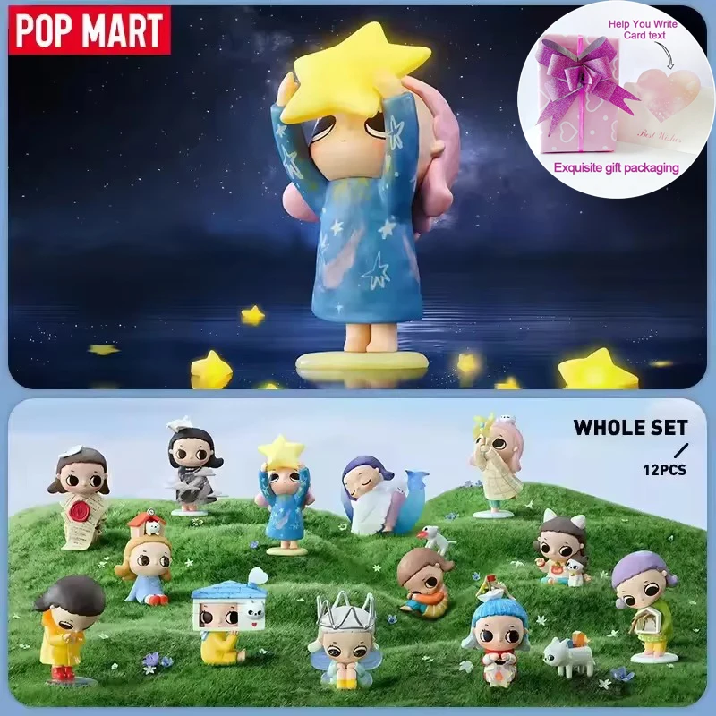 

POPMART Nyota Growing Up By Your Way Series Blind Box Toys Kawaii Anime Customized greeting cards beautifully packaged gifts