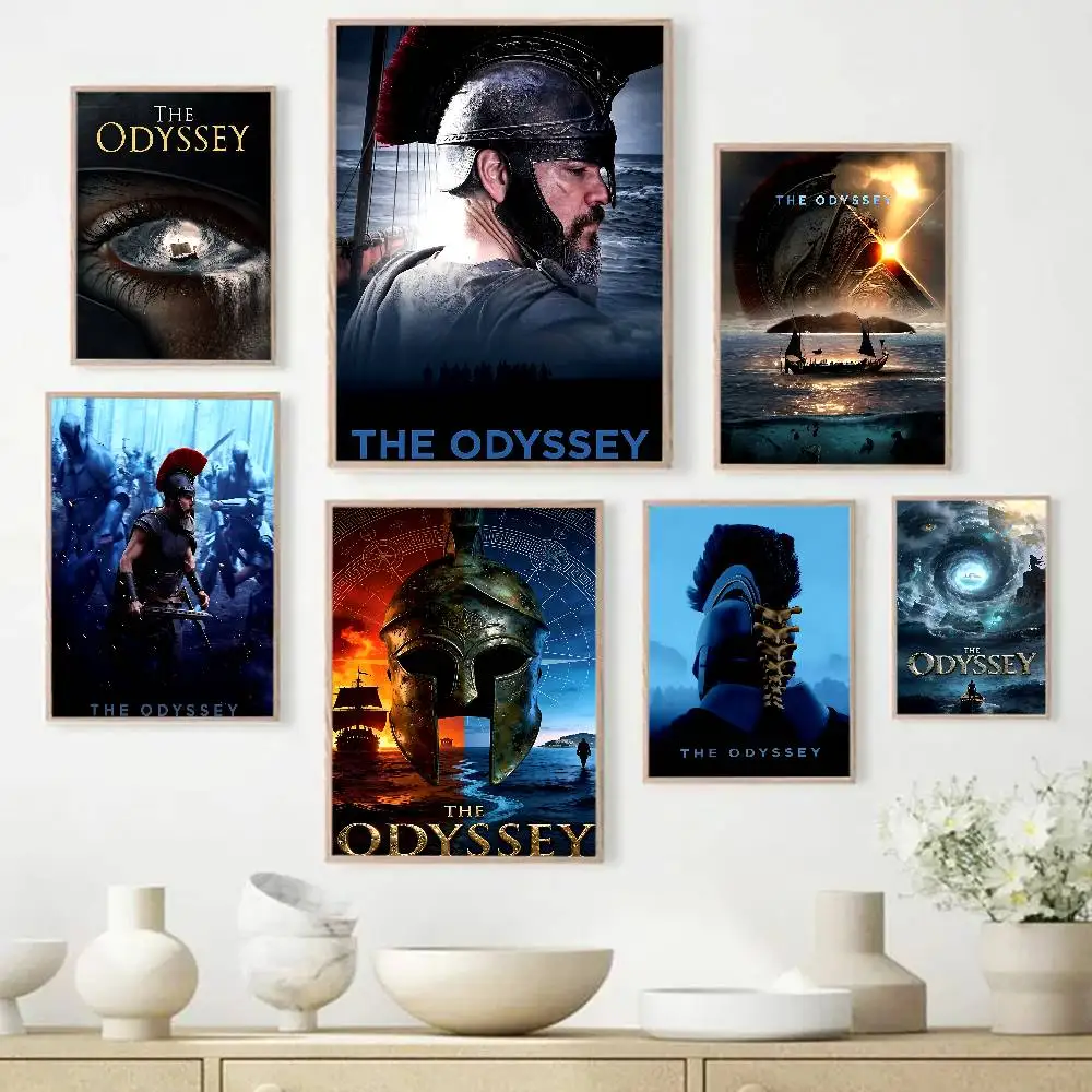 Movie T-The O-Odyssey Vintage Posters Sticky Vintage Room Home Bar Cafe Decor Kawaii Room Decor