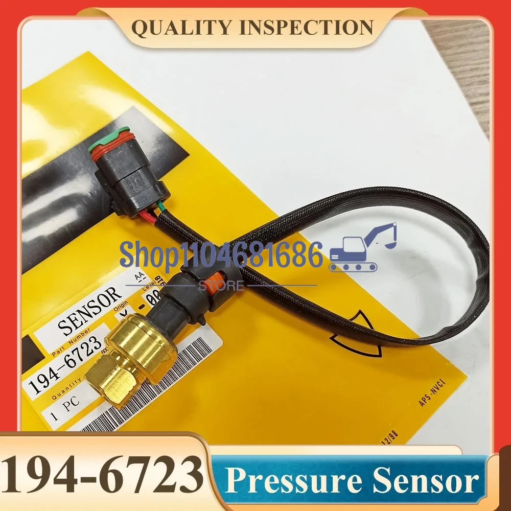 

194-6723 Fuel Pressure Sensor Switch 1946723 for 325C E325C Excavator C15 Oil Pressure Sensor