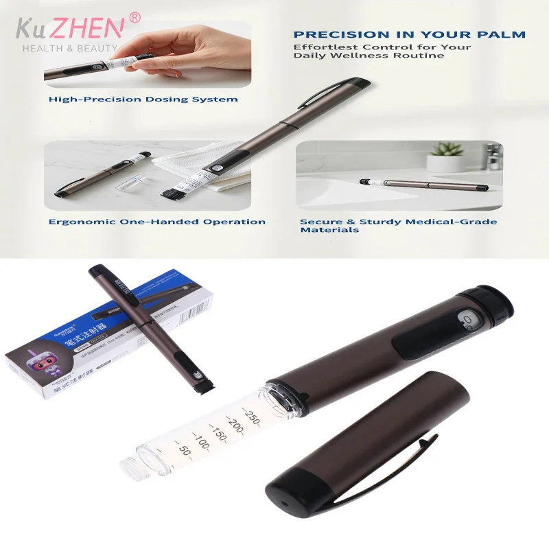

Reusable Insulin Injection Pe Injector Compatible With 3ml Cartridges Portable Insulin Injection Pens Dose Control Injection Pen