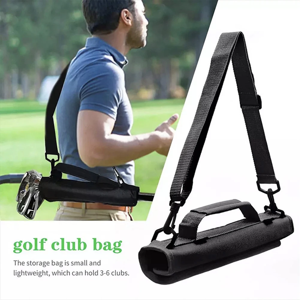 Golf Bags Lightweight Golf Bag Portable Small Bag Grip Type Practice Bag Bag 3-6 Clubs Cue Golf Club Bag Carrier For Outdoor