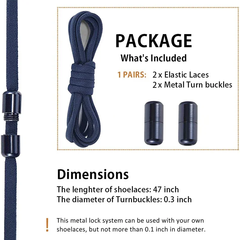 قفل كبسولة بدون ربطة عنق مع أربطة مرنة للأحذية الرياضية للأطفال والكبار |   أربطة أحذية سريعة الكسولة مقاس واحد تناسب جميع الأحذية