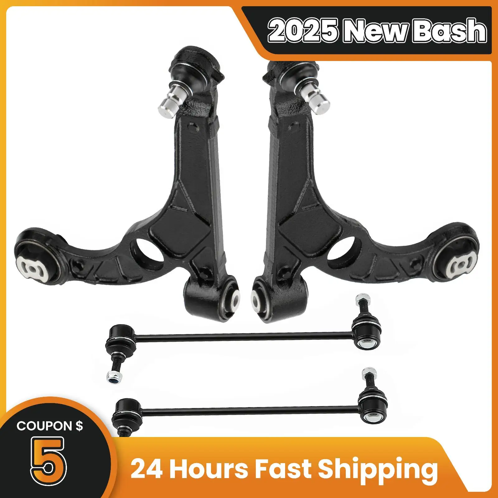 

Front Lower Control Arm Sway Bars for Dodge Dart GT/SE Sedan 2.4L 2.0L 2013-2016