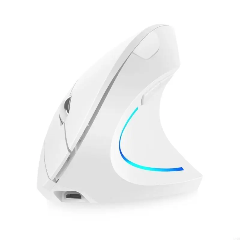 

LX0B Gaming Vertical ​Ergonomic Mouse Right Hand USB Wireless 2400DPI Optical Mice