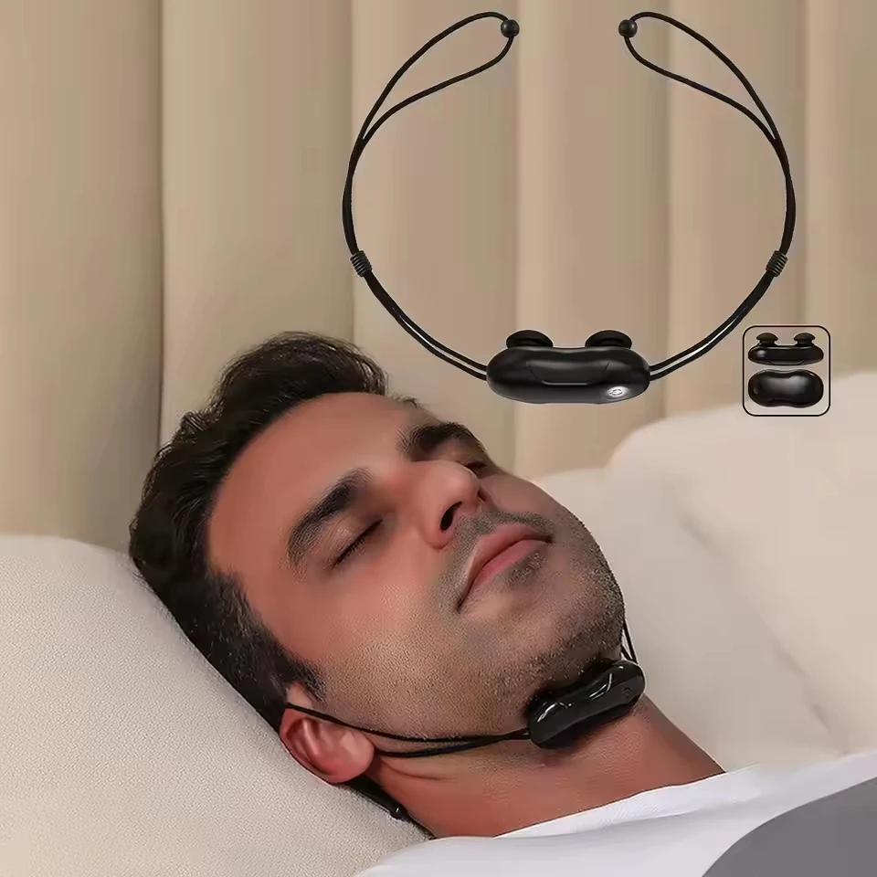 

Sleep Aid Electric Anti-Snoring Device Breathing Corrector Intelligent Sleep Breathing Correction