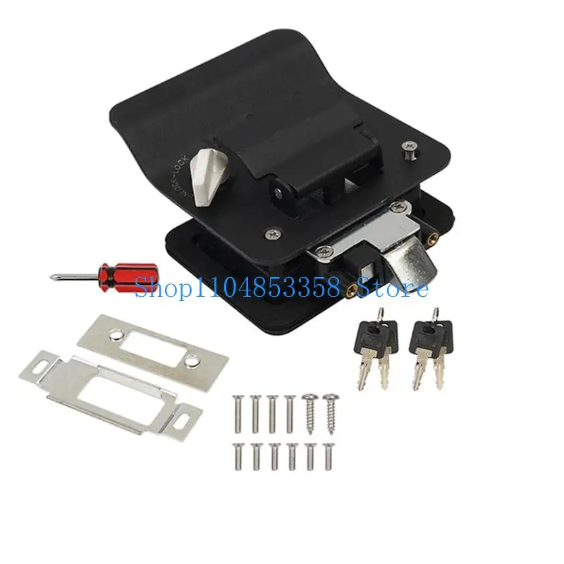 652F Vibration Resistant Security Lock Ensuring Quiet Operation Theft Deterrence Suitable for Travel Trailers Boat Cabins